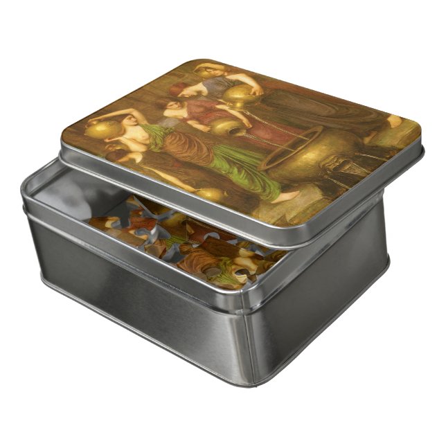 The Danaides by John William Waterhouse Jigsaw Puzzle (Lid Open)