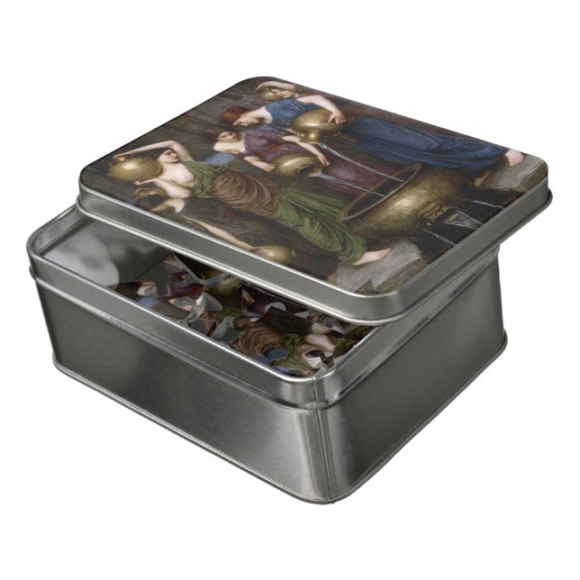 The Danaides by John William Waterhouse Jigsaw Puzzle (Lid Open)