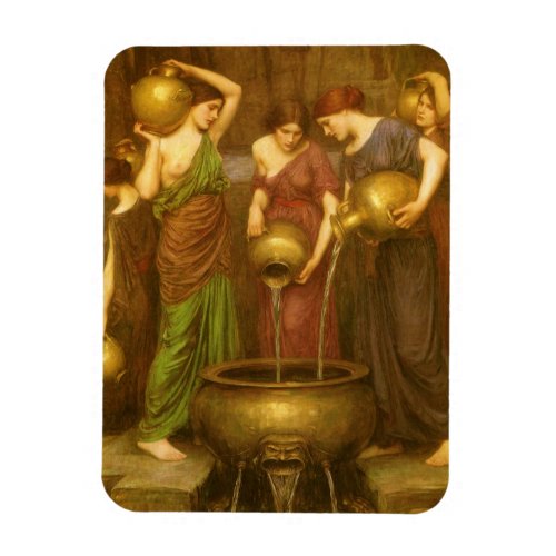 The Danaides by John William Waterhouse Magnet