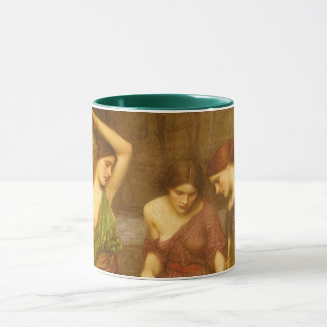 The Danaides by John William Waterhouse Mug (Center)