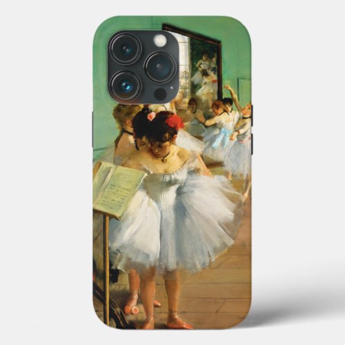 The Dance Class 1874 by Edgar Degas iPhone 13 Pro Case
