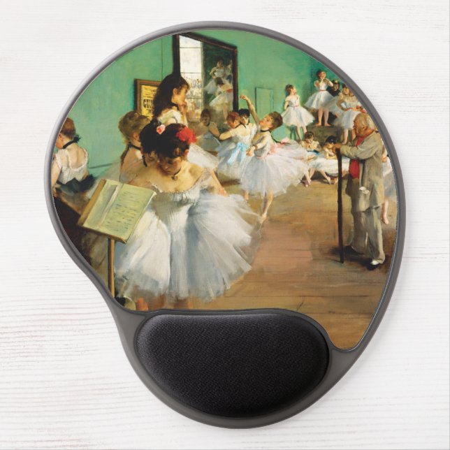 The Dance Class (1874) by Edgar Degas Gel Mouse Pad (Front)