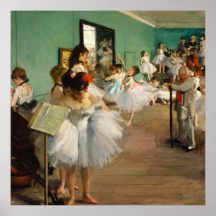 The Dance Class (1874)  Poster