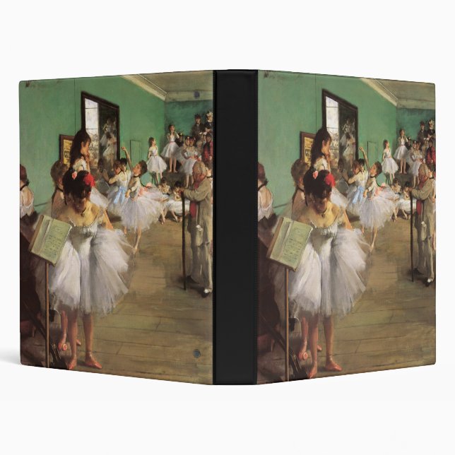 The Dance Class 3 Ring Binder (Background)