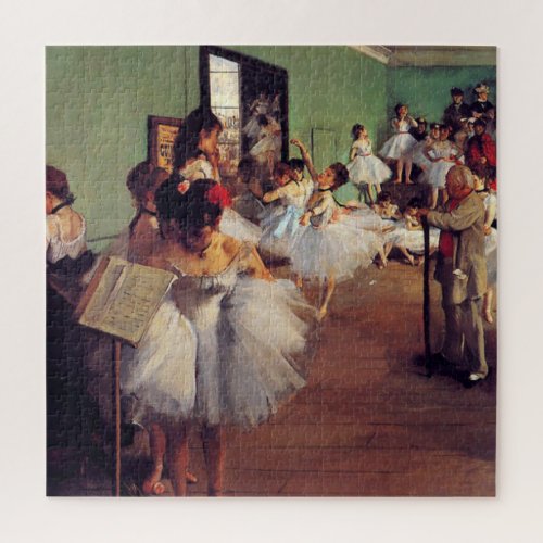 The Dance Class by Edgar Degas  Jigsaw Puzzle