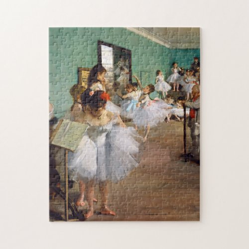 The Dance Class by Edgar Degas Jigsaw Puzzle