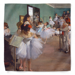The Dance Class, Edgar Degas Bandana