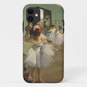 The Dance Class. Edgar Degas Iphone 11 Case by VintageArtPosters at Zazzle
