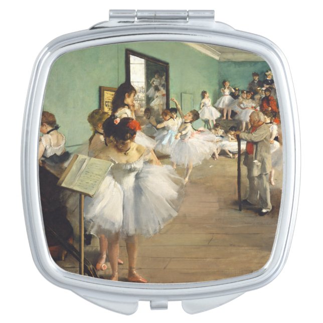 The Dance Class Edgar Degas       Compact Mirror (Front)