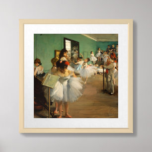 The Dance Class   Edgar Degas Framed Art