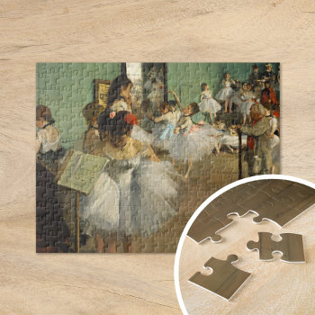 The Dance Class | Edgar Degas Jigsaw Puzzle by GreyOwlVintage at Zazzle
