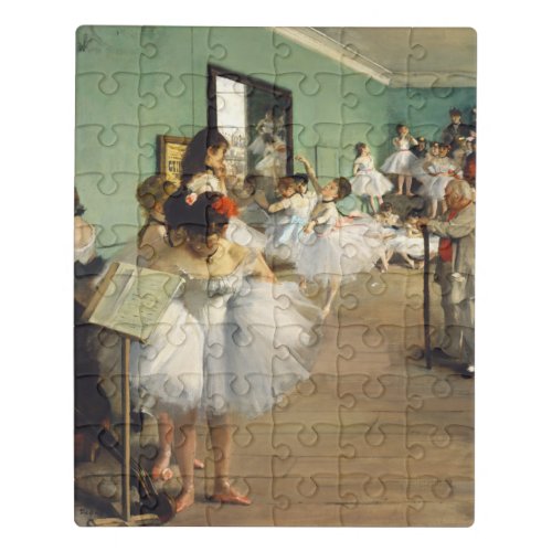 The Dance Class Edgar Degas     Jigsaw Puzzle
