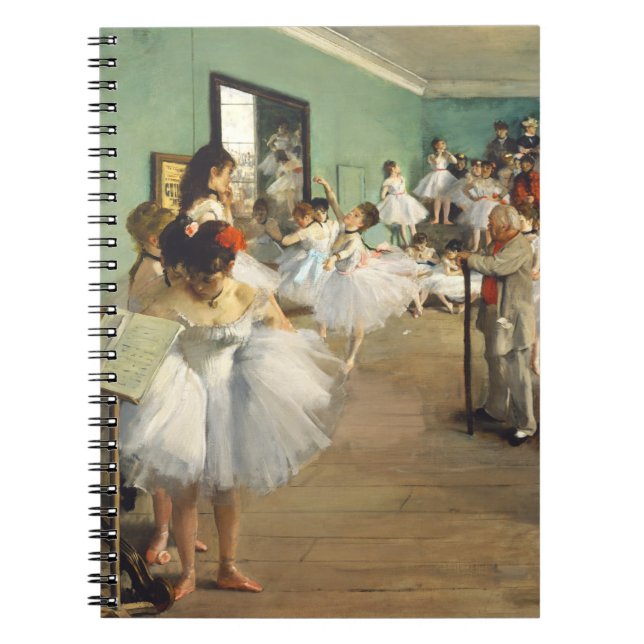 The Dance Class Edgar Degas     Notebook (Front)