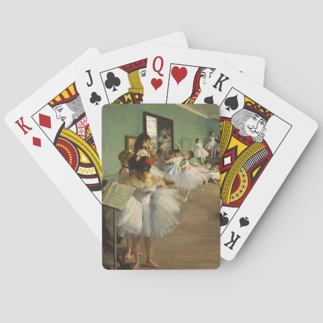 The Dance Class | Edgar Degas Poker Cards (Back)