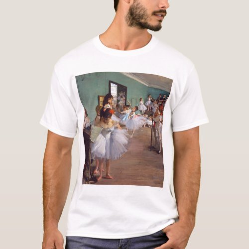 The Dance Class Edgar Degas T_Shirt