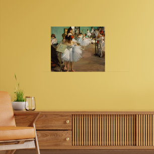 The Dance class, Famous Painting Poster