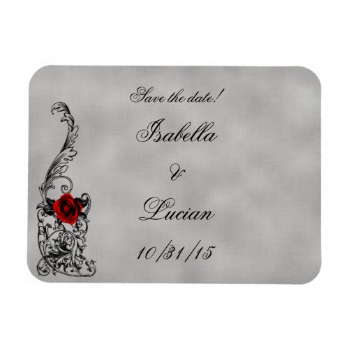 The Dance Gothic Wedding Save The Date Magnet