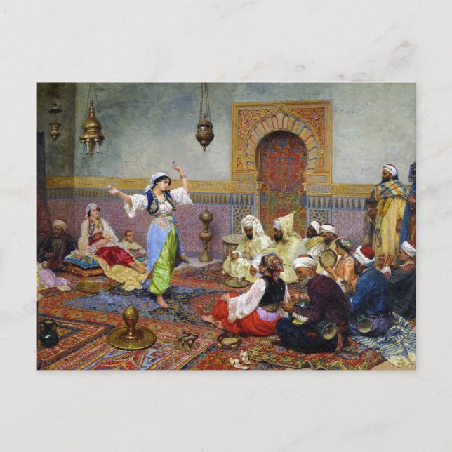 The Dance (harem girl) ~ Postcard (Front)