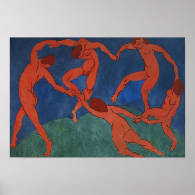 The Dance II by Henri Matisse Poster (Front)