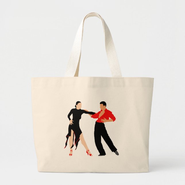 The Dance Large Tote Bag (Front)