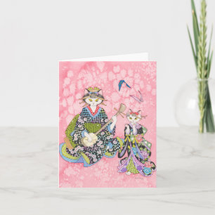 "The dance lesson" note card