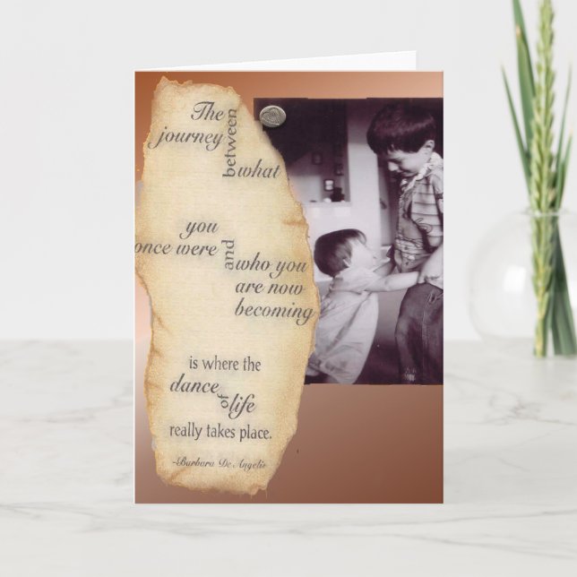 The Dance of Life Greeting Card (Front)