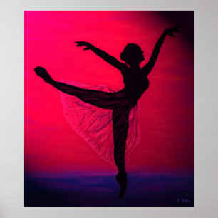 The Dance of Light at Sunset print