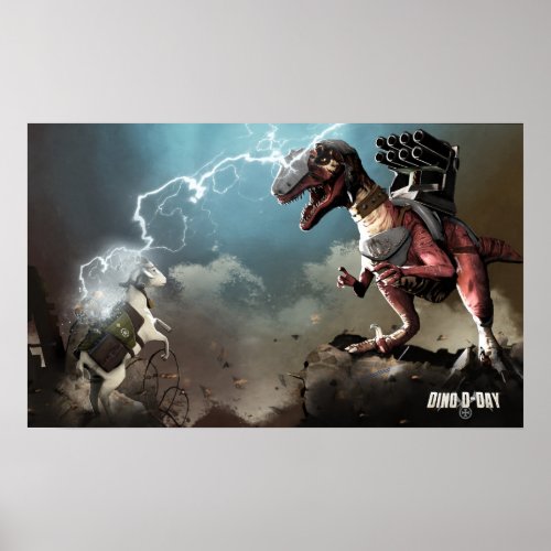 The Dance of Vengeance Goat and the Red Baron Poster