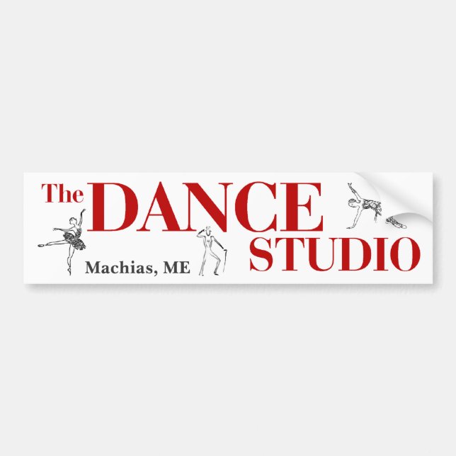 The Dance Studio, Bumper Sticker (Front)
