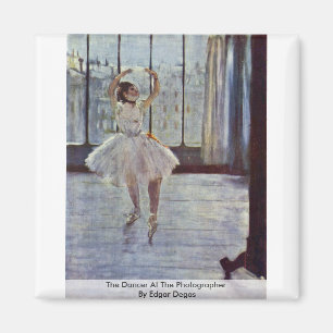 The Dancer At The Photographer By Edgar Degas Magnet