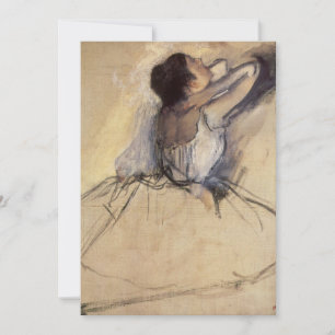 The Dancer by Edgar Degas, Vintage Ballerina Art