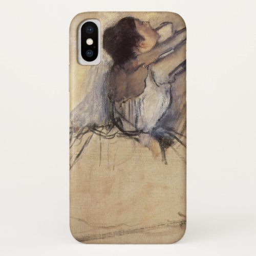 The Dancer by Edgar Degas Vintage Ballerina Art iPhone X Case