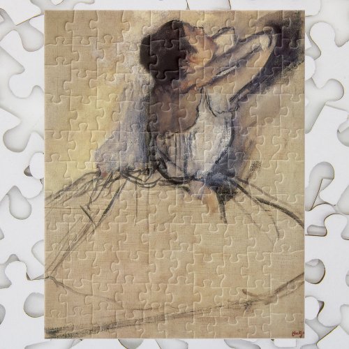 The Dancer by Edgar Degas Vintage Ballerina Art Jigsaw Puzzle