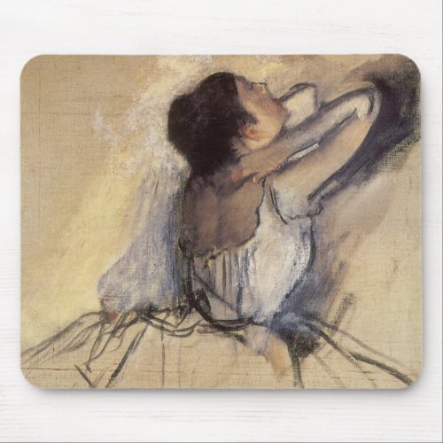 The Dancer by Edgar Degas Vintage Ballerina Art Mouse Pad
