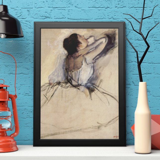 The Dancer by Edgar Degas, Vintage Ballerina Art Poster (Creator Uploaded)