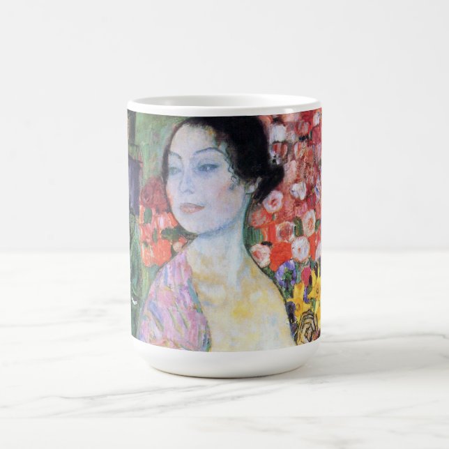 The Dancer, Gustav Klimt Coffee Mug (Center)