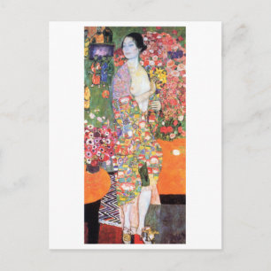 The Dancer, Gustav Klimt Postcard