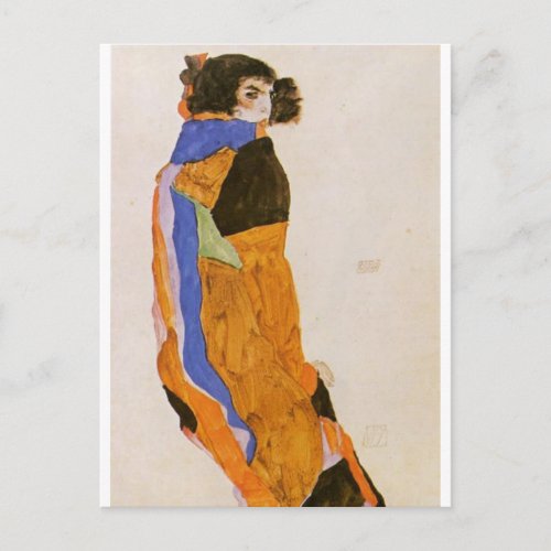The Dancer Moa by Egon Schiele Postcard