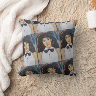 The Dancer Painting by Alfred Fox Throw Pillow