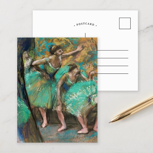 The Dancers  Edgar Degas Postcard