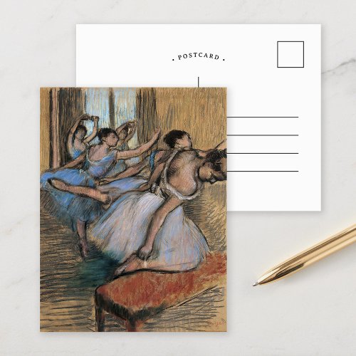 The Dancers  Edgar Degas Postcard