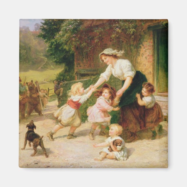 The Dancing Bear Magnet (Front)