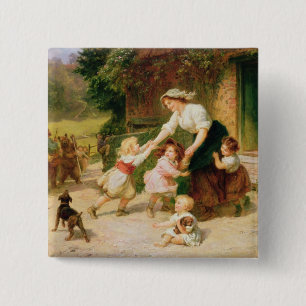 The Dancing Bear Pinback Button