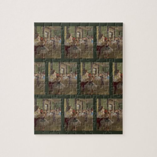 The Dancing Class by Edgar Degas Fine Art Jigsaw Puzzle