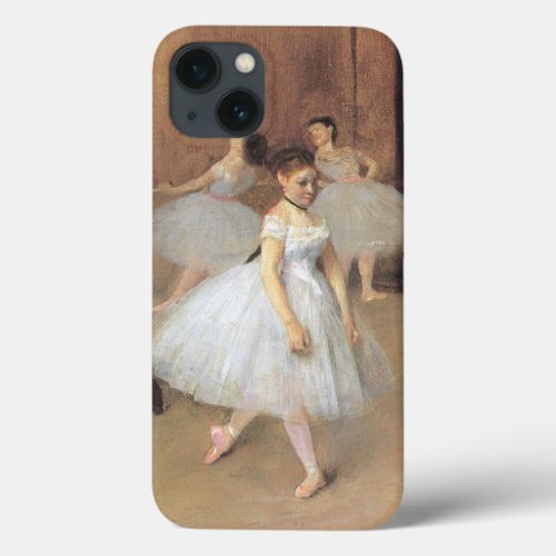 The Dancing Class by Edgar Degas Vintage Ballet iPhone 13 Case