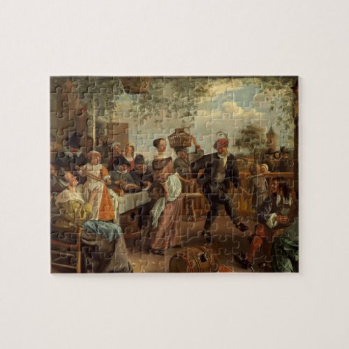 The Dancing Couple Painting Jigsaw Puzzle