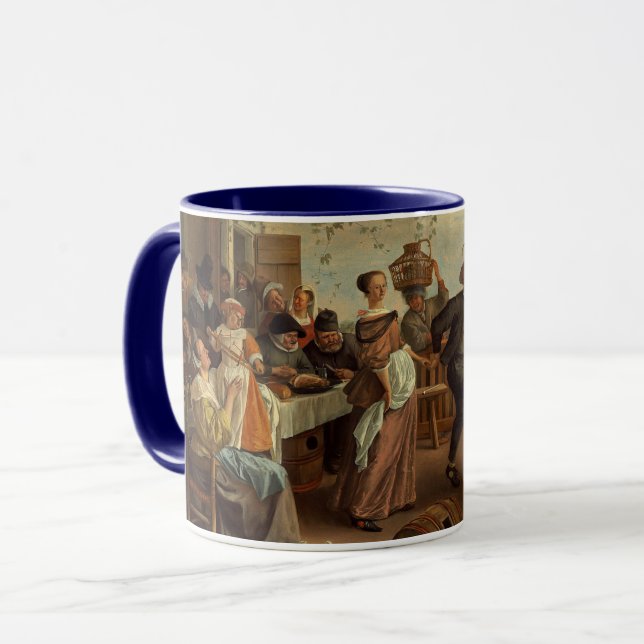 The Dancing Couple Painting Mug (Front Left)