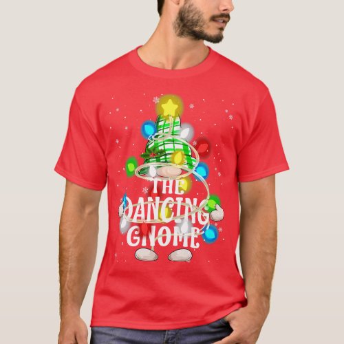The Dancing Gnome Christmas Matching Family Shirt
