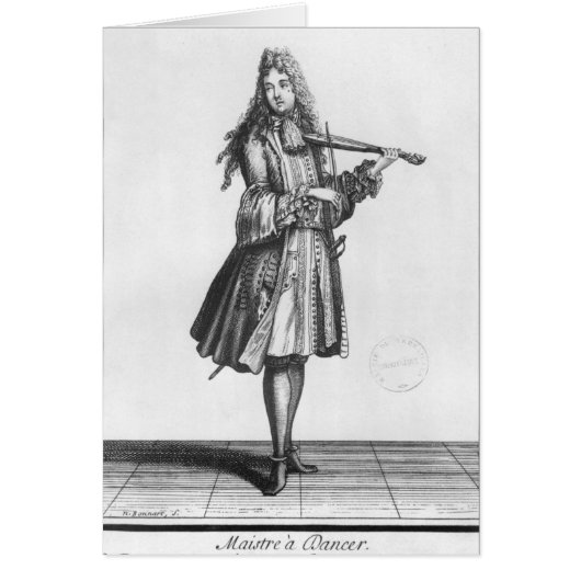 The dancing master cards (Front)