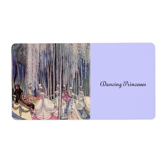 The Dancing Princesses Label (Front)